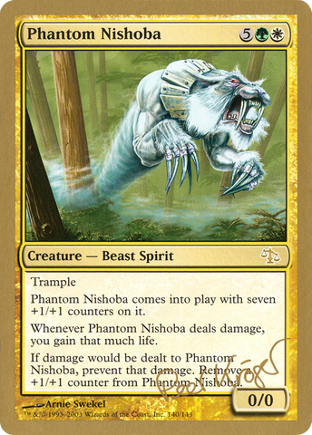 {R} Phantom Nishoba (Peer Kroger) [World Championship Decks 2003][GB WC03 PK190]