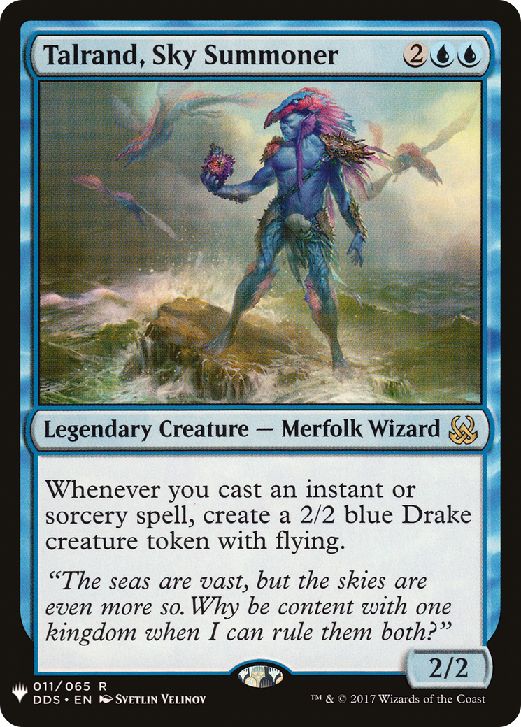 {R} Talrand, Sky Summoner [Mystery Booster][LS DDS 011]