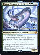 {R} Koma, Cosmos Serpent [Kaldheim Prerelease Promos][PR KHM 221]