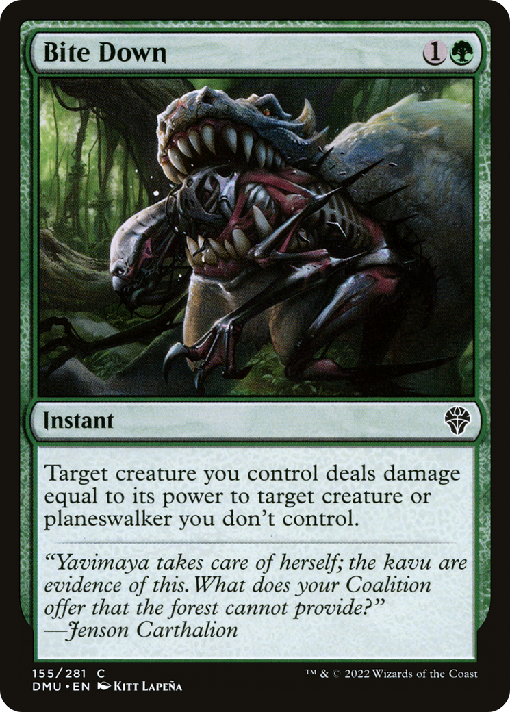 {C} Bite Down [Dominaria United][DMU 155]
