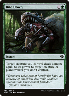 {C} Bite Down [Dominaria United][DMU 155]