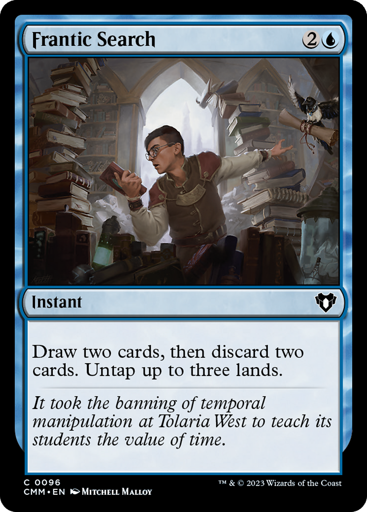 {C} Frantic Search [Commander Masters][CMM 096]
