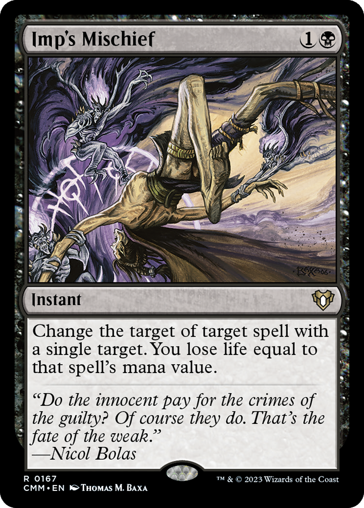 {R} Imp's Mischief [Commander Masters][CMM 167]