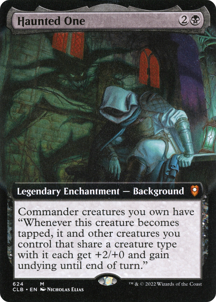 {R} Haunted One (Extended Art) [Commander Legends: Battle for Baldur's Gate][CLB 624]