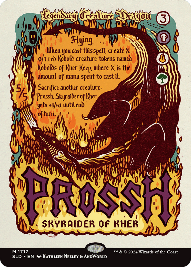 Prossh, Skyraider of Kher [SLD-1717]  (Borderless) Foil
