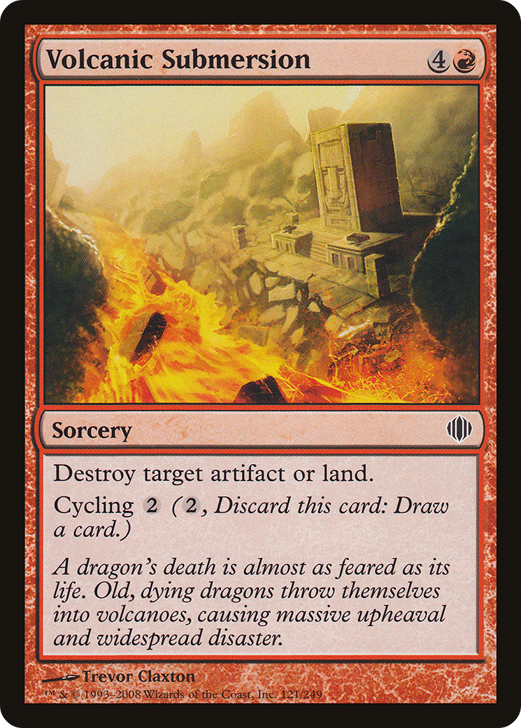 {C} Volcanic Submersion [Shards of Alara][ALA 121] - Misty Mountain Games