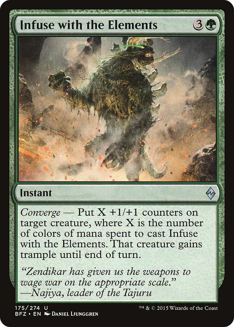 {C} Infuse with the Elements [Battle for Zendikar][BFZ 175]
