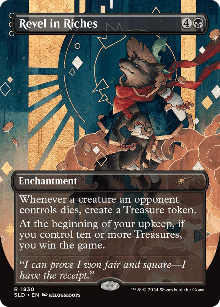 {R} Revel in Riches (Rainbow Foil) [Secret Lair Drop Series][SLD 1830]