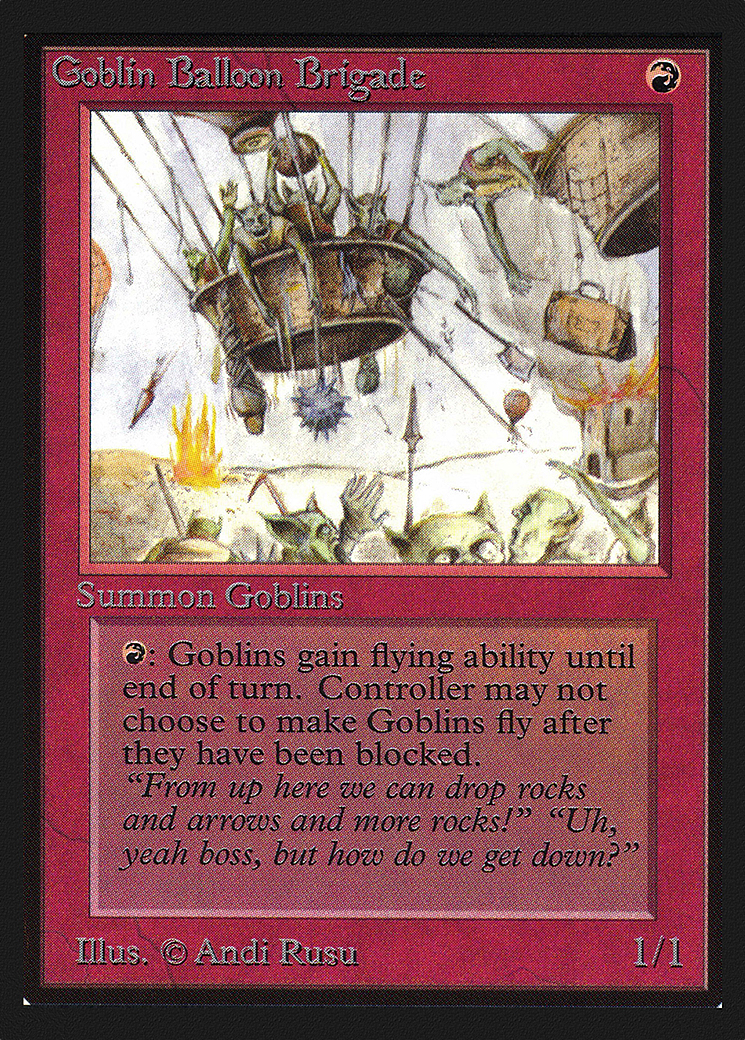 {C} Goblin Balloon Brigade [International Collectorsâ Edition][GB CEI 154]