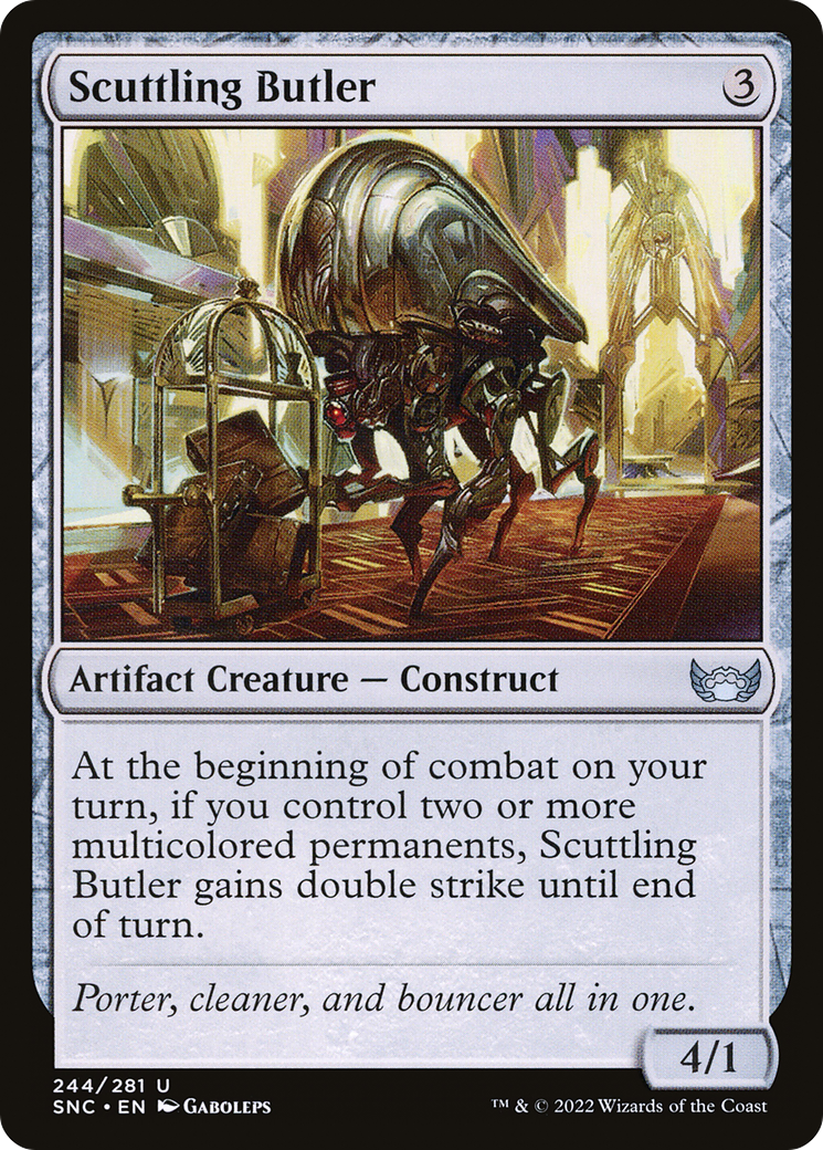 {C} Scuttling Butler [Streets of New Capenna][SNC 244]