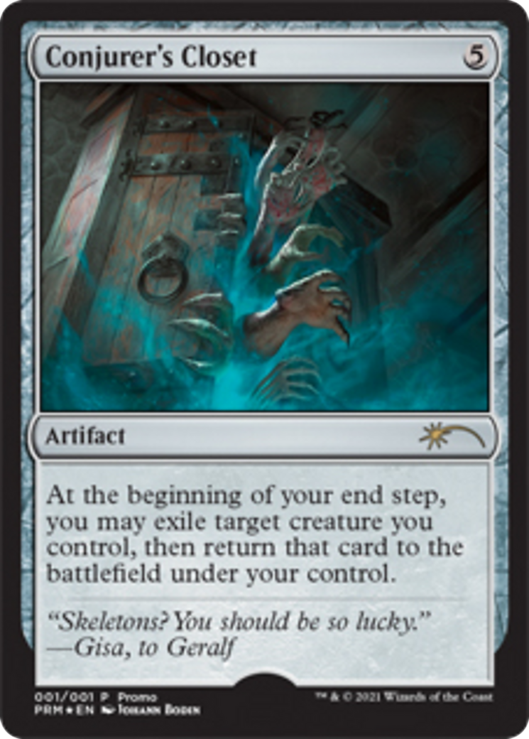 {R} Conjurer's Closet [Wizards Play Network 2021][PA WP21 001]