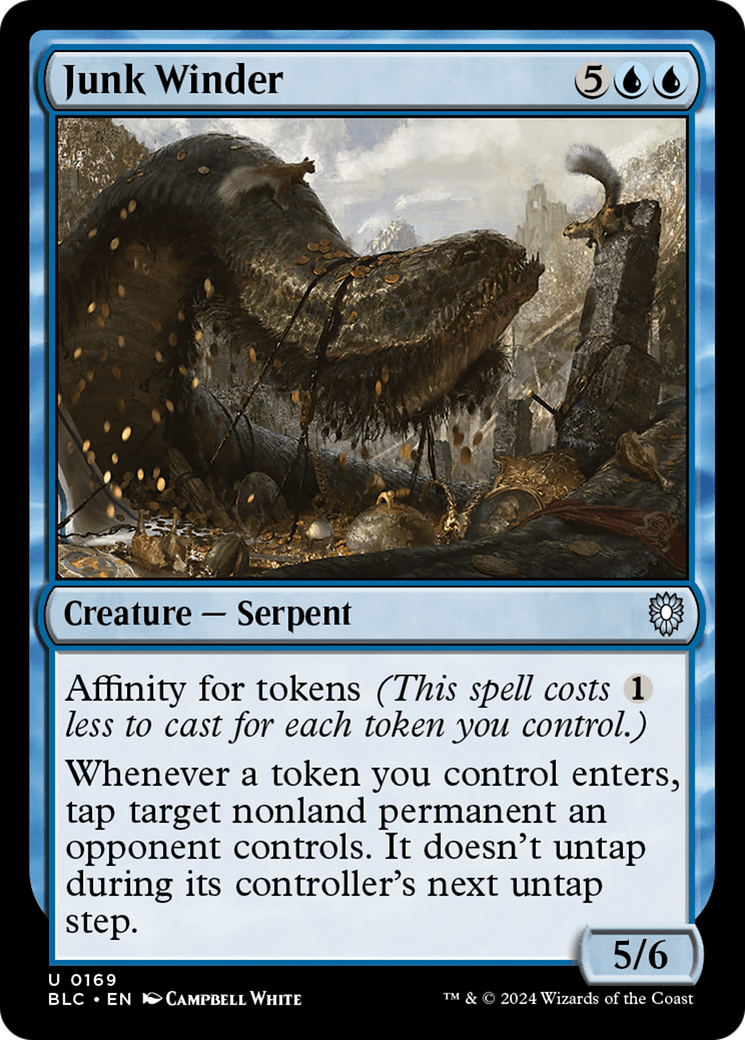 {C} Junk Winder [Bloomburrow Commander][BLC 169]