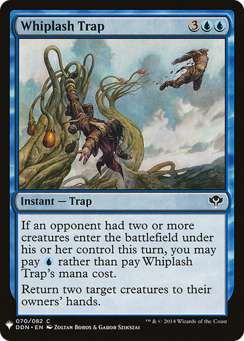 {C} Whiplash Trap [Mystery Booster][LS DDN 070]