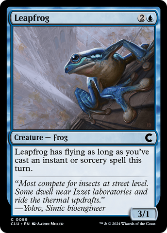 {C} Leapfrog [Ravnica: Clue Edition][CLU 089]