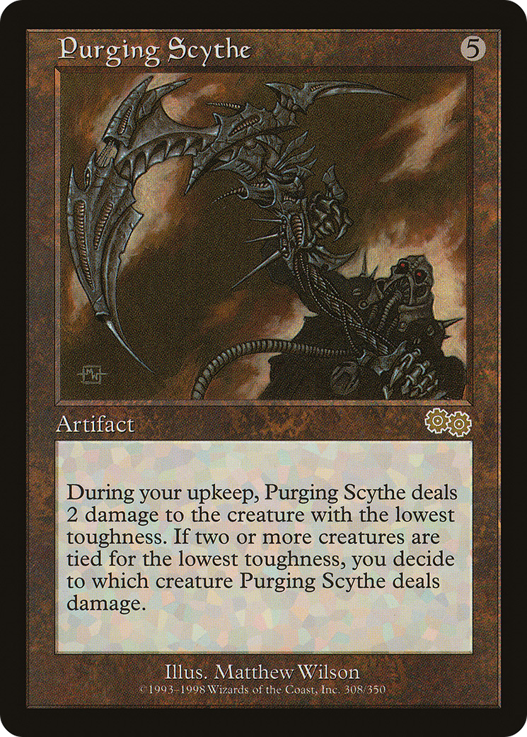 {R} Purging Scythe [Urza's Saga][USG 308] - Misty Mountain Games