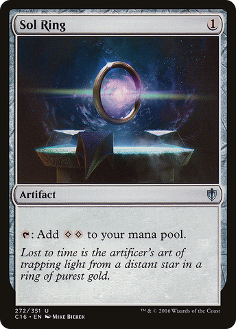 {C} Sol Ring [Commander 2016][C16 272]
