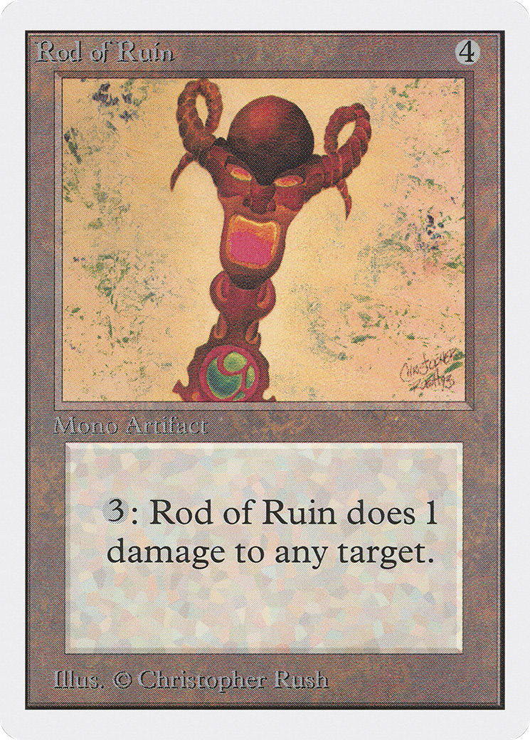 {C} Rod of Ruin [Unlimited Edition][2ED 269] - Misty Mountain Games