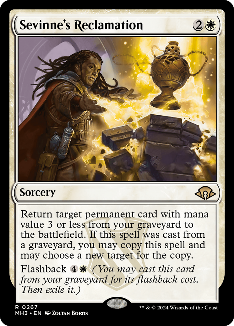 {R} Sevinne's Reclamation [Modern Horizons 3][MH3 267]