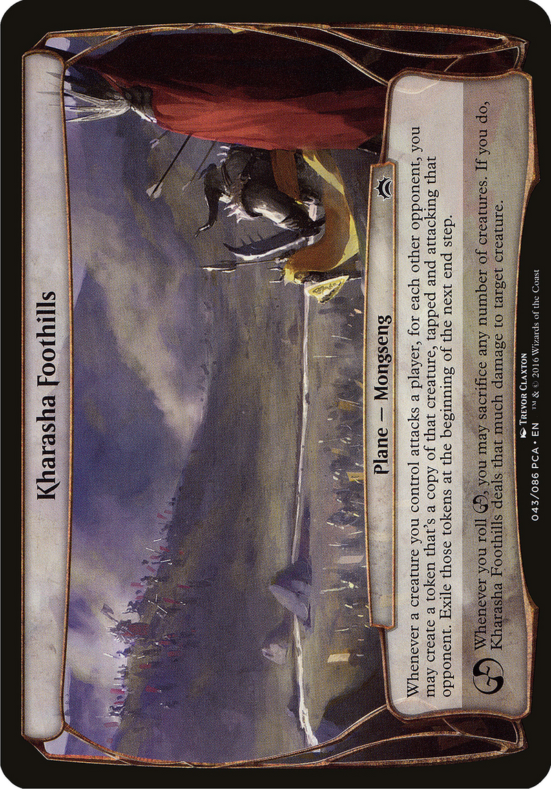 {O} Kharasha Foothills (Planes) [Planechase Anthology Planes][OVR PCA 043]