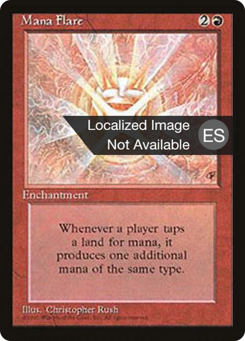 {F} Mana Flare [Fourth Edition (Foreign Black Border)][FBB 4ED 211]