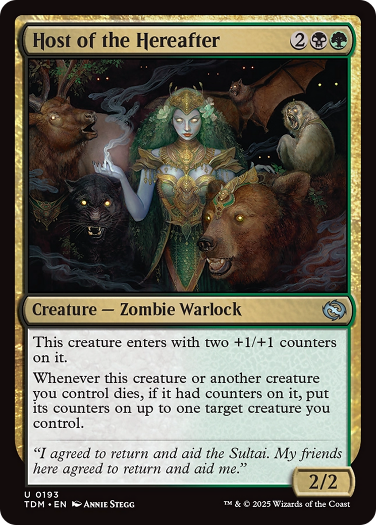{@C} Host of the Hereafter [Tarkir: Dragonstorm][TDM 193]
