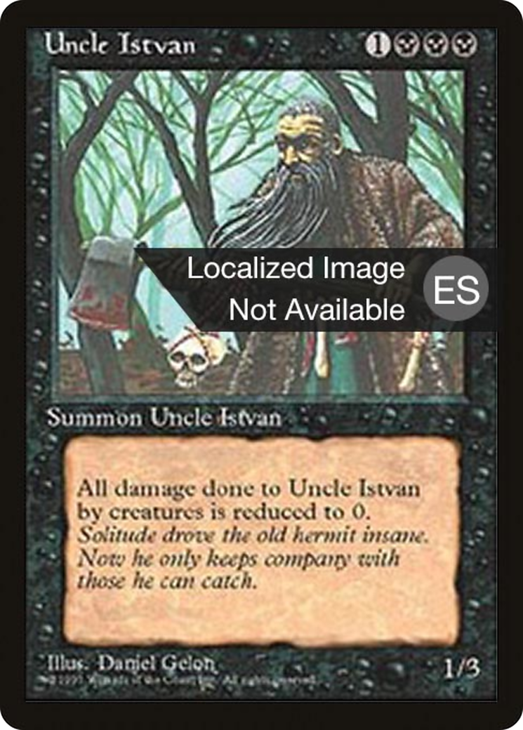{F} Uncle Istvan [Fourth Edition (Foreign Black Border)][FBB 4ED 165]