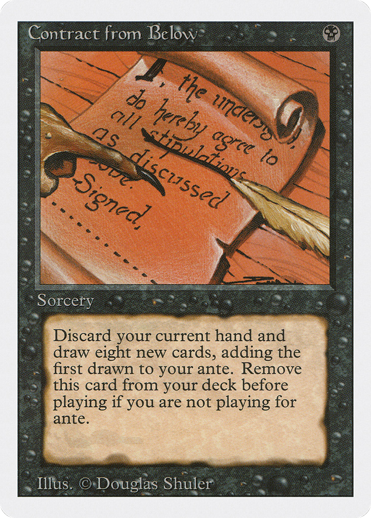 {R} Contract from Below [Revised Edition][3ED 097] - Misty Mountain Games