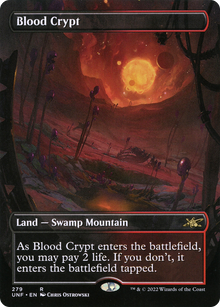 {R} Blood Crypt (Borderless) [Unfinity][UNF 279] - Misty Mountain Games