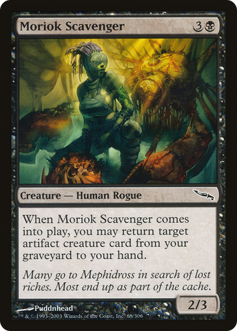 {C} Moriok Scavenger [Mirrodin][MRD 068]