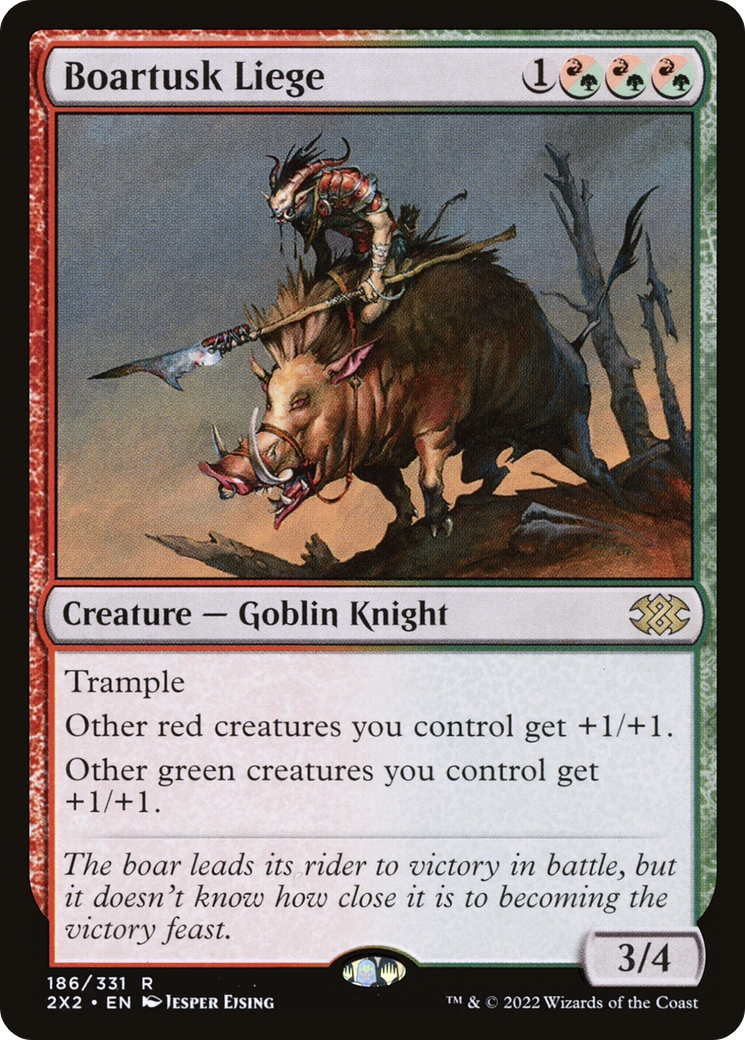 {R} Boartusk Liege [Double Masters 2022][2X2 186]