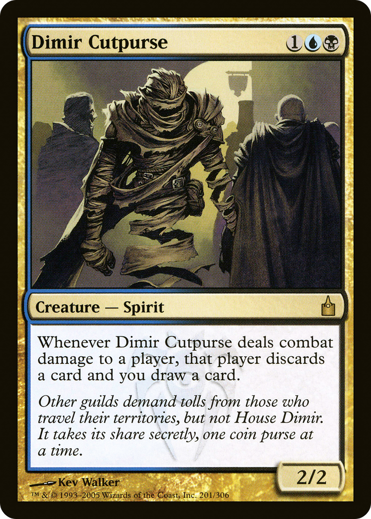 {R} Dimir Cutpurse [Ravnica: City of Guilds][RAV 201]