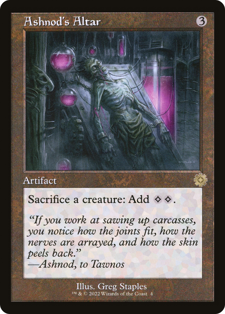 {R} Ashnod's Altar (Retro) [The Brothers' War Retro Artifacts][BRR 004]