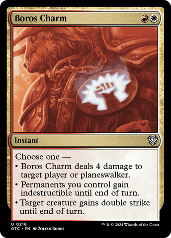 {C} Boros Charm [Outlaws of Thunder Junction Commander][OTC 216]