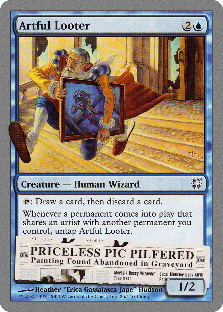 {C} Artful Looter [Unhinged][UNH 025]