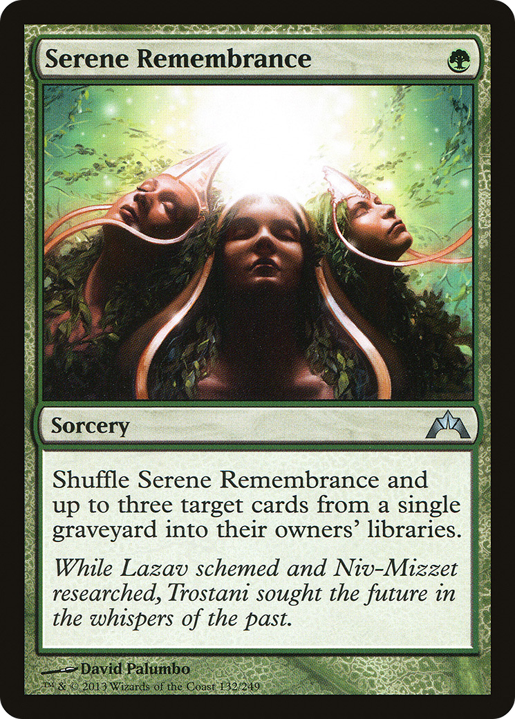 {C} Serene Remembrance [Gatecrash][GTC 132]