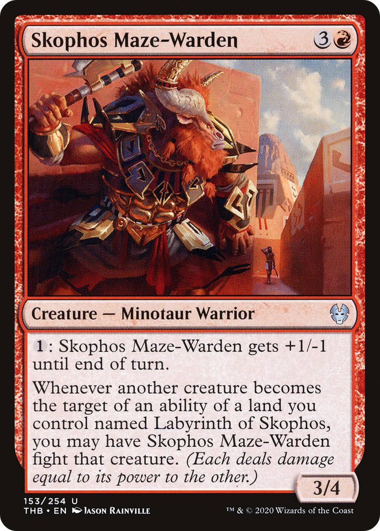 {C} Skophos Maze-Warden [Theros Beyond Death][THB 153]