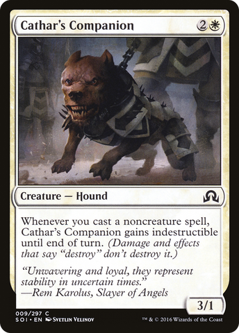 {C} Cathar's Companion [Shadows over Innistrad][SOI 009]
