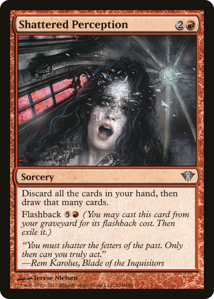{C} Shattered Perception [Dark Ascension][DKA 104]