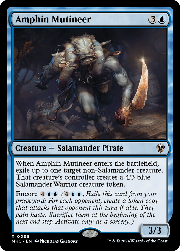 {R} Amphin Mutineer [Murders at Karlov Manor Commander][MKC 095]