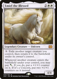 {R} Emiel the Blessed [Double Masters 2022][2X2 010]