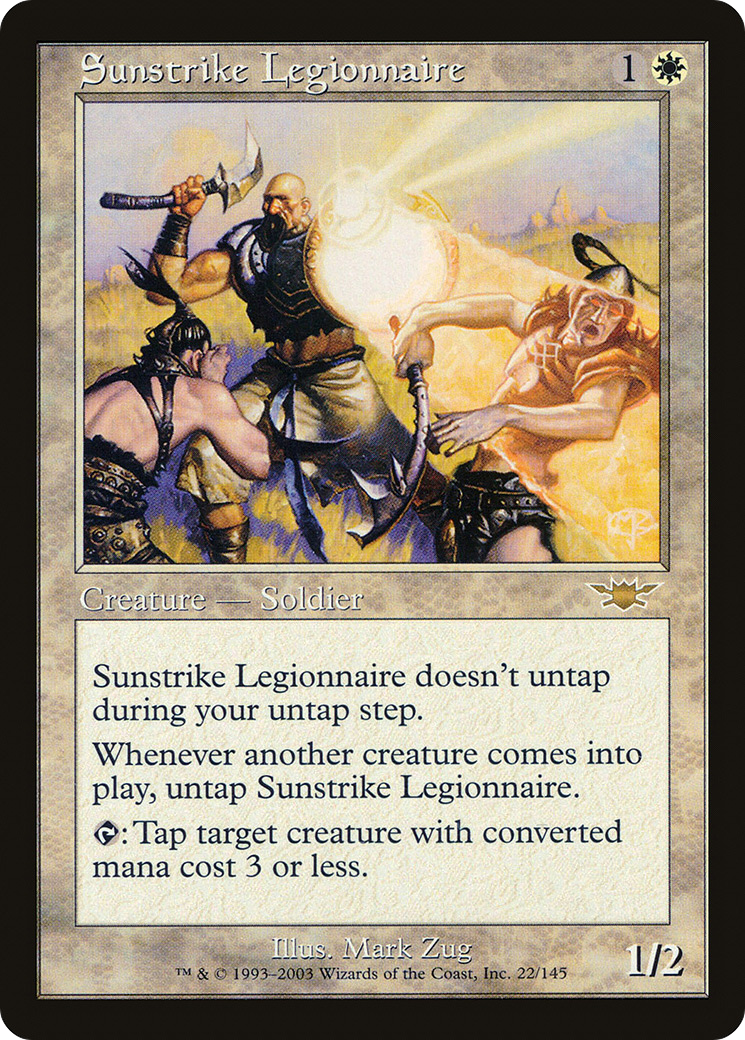 {R} Sunstrike Legionnaire [Legions][LGN 022] - Misty Mountain Games