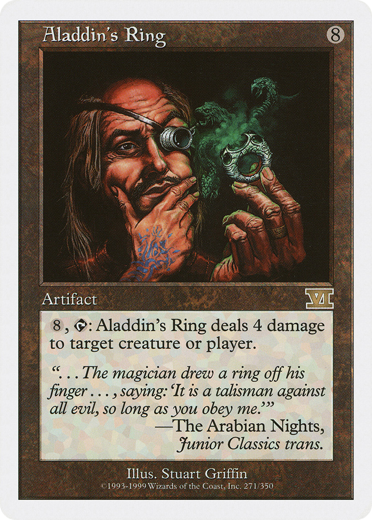 {R} Aladdin's Ring [Classic Sixth Edition][6ED 271] - Misty Mountain Games
