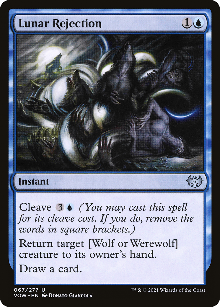 {C} Lunar Rejection [Innistrad: Crimson Vow][VOW 067]