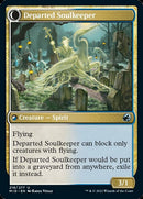 {C} Devoted Grafkeeper // Departed Soulkeeper [Innistrad: Midnight Hunt][MID 218]