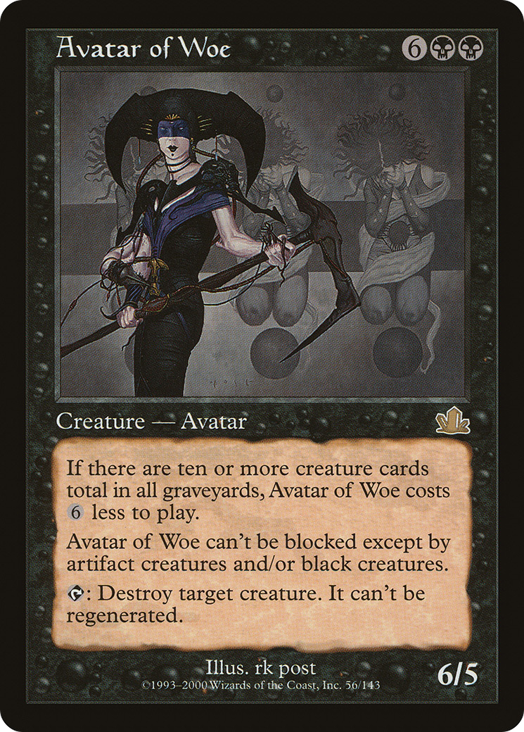 {R} Avatar of Woe [Prophecy][PCY 056] - Misty Mountain Games