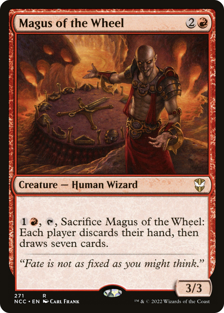 {R} Magus of the Wheel [Streets of New Capenna Commander][NCC 271]