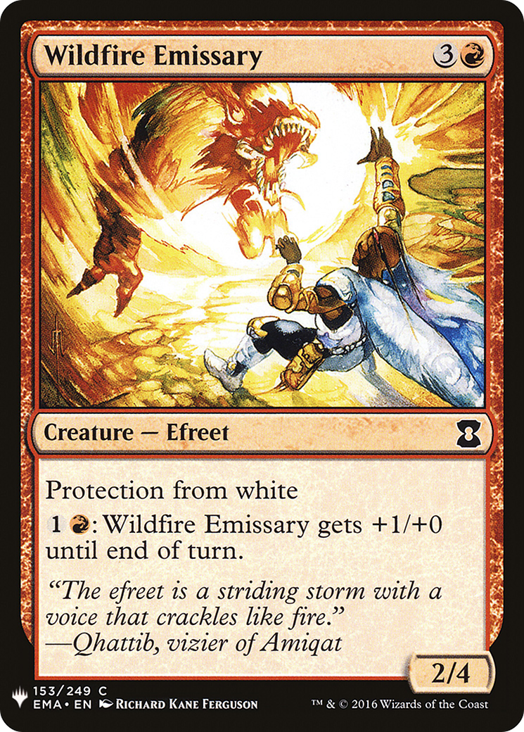 {C} Wildfire Emissary [Mystery Booster][LS EMA 153]