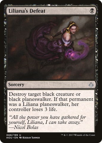 {C} Liliana's Defeat [Hour of Devastation][HOU 068]