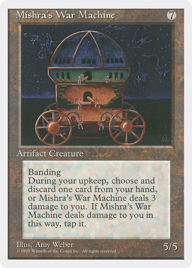 {R} Mishra's War Machine [Fourth Edition][4ED 337] - Misty Mountain Games