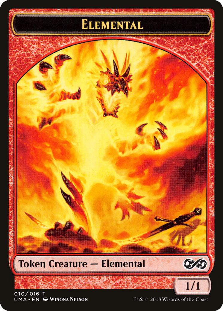 {T} Elemental Token (010/016) [Ultimate Masters Tokens][TUMA 010]